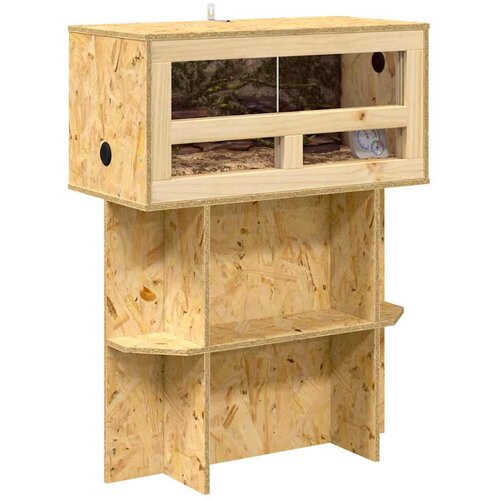  Terarij Smeđa 60 x 30 x 80 cm OSB Slike
