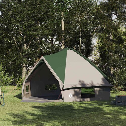  Teepee šator za 10 osoba Zelena i bijela 567 x 470 x 242 cm Cene