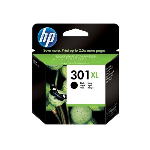 HP 301XL originalna kartu&scaron;a s črnilom, črna, visoke zmogljivosti, 480 strani, 1 kos Cene
