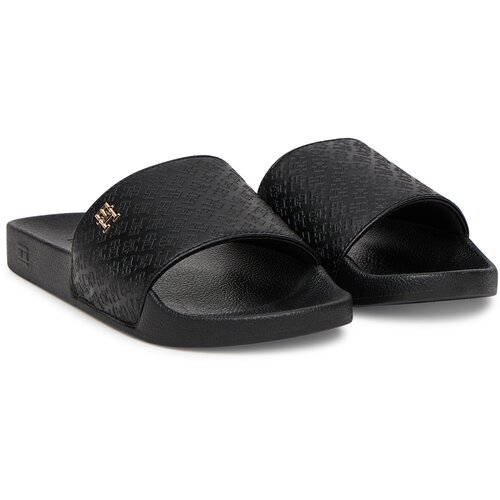 Tommy Hilfiger Natikače s potpeticom crna Slike