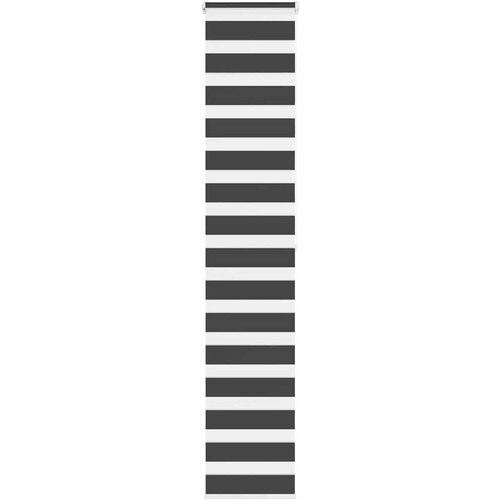 vidaXL idaXL Zebra senčilo črna 50x200 cm tkanina širina 45,9 cm poliester Cene