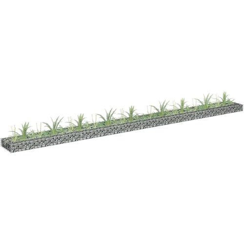  Gabionska povišena gredica od pocinčanog čelika 360x30x10 cm Cene