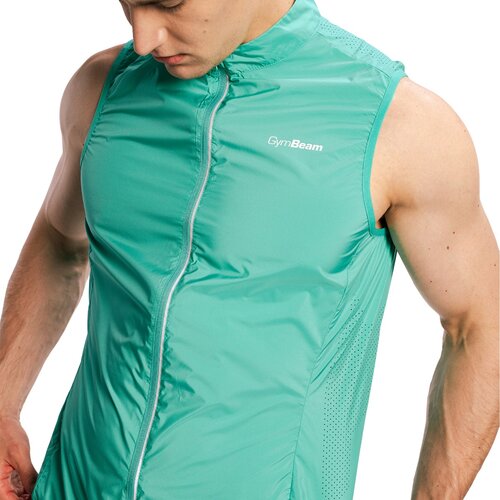 GymBeam Mu&amp;scaron;ki prsluk Pulse X Running Green Slike