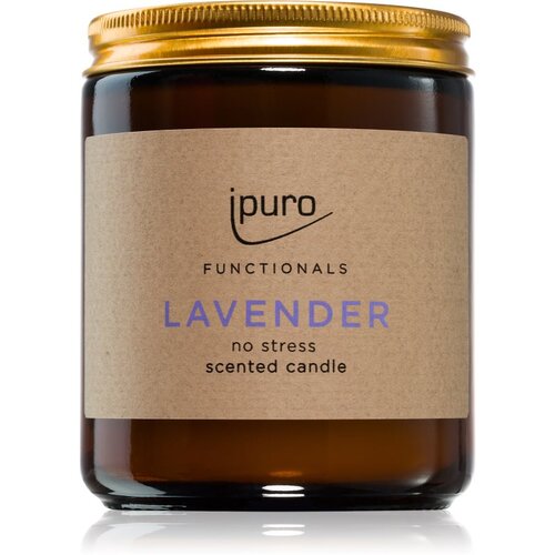 IPURO Functionals Lavender di&amp;scaron;eča sveča 200 g Slike