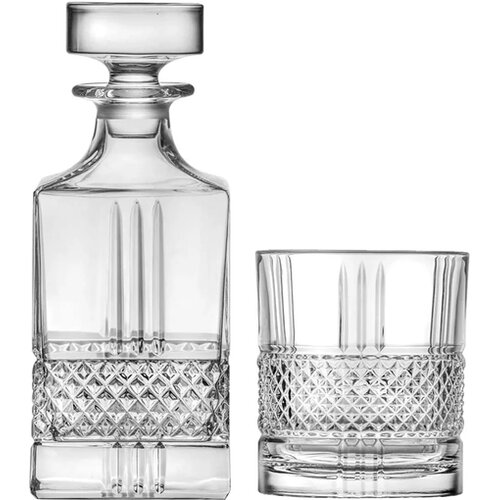 RCR 7-delni set za whiskey Brillante Eco Luxion, kristalno steklo Cene