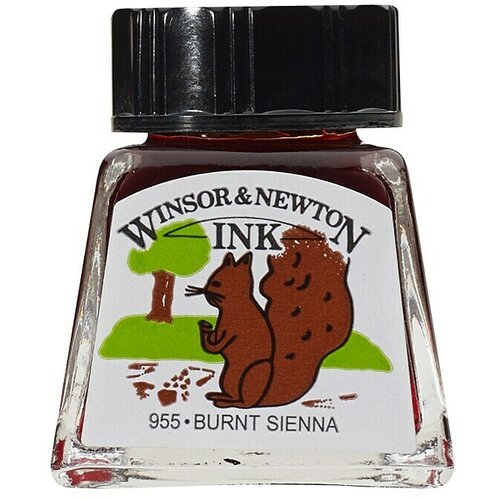 WINSOR & NEWTON Tinta za crtanje (Siena pečeno, 14 ml, Boca) Cijene