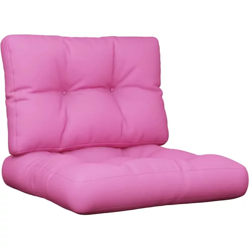  Jastuci za palete 2 kom ružičasti od tkanine