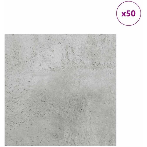 Dekor Paneli 50 pcs Betonski sivi 30 x 30 x 0.27 cm Slike