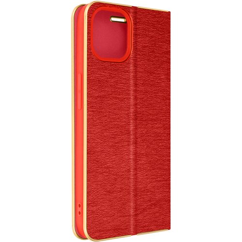 AVIZAR Ovitek Folio za iPhone 14, Luna Book Gold - rdec, (20669936) Cene