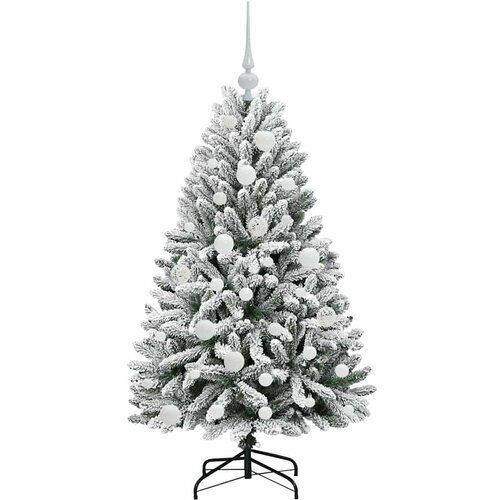  Umjetno božićno drvce 120 cm 150 LED lampica Topla bijela Slike