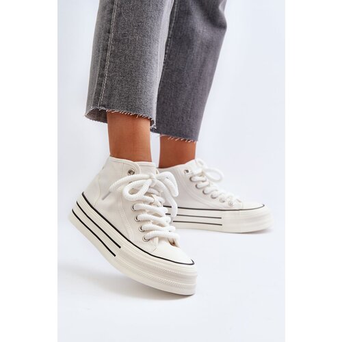 Kesi Women&amp;#039;s Platform Sneakers White Aineri Slike