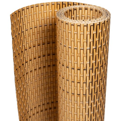  zaslon svijetlosmeđi 500 x 80 cm od poliratana Slike