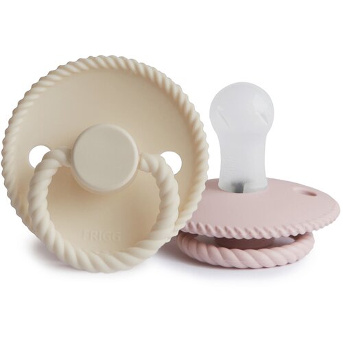 FRIGG&amp;reg; tolažilna duda rope silicone blush &amp;amp; cream Slike