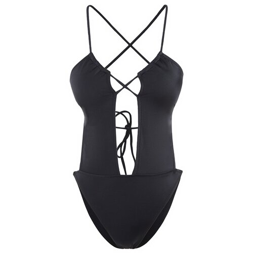 Trendyol swimsuit - Black - Plain Slike