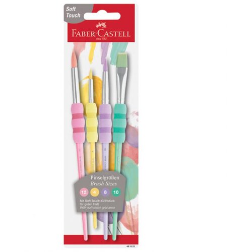  SET KISTOVA OD SINTETIČKIH VLAKANA PK4 FABER-CASTELL 481620 PASTEL BLISTER Slike