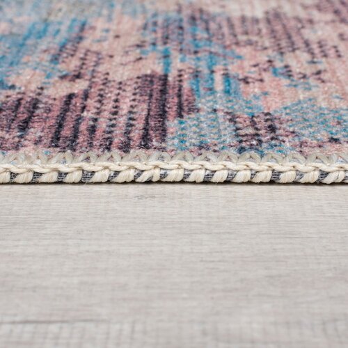 Flair Rugs Moder/vijoličen pralen tekač iz me&amp;scaron;anice recikliranih vlaken 60x230 cm Reid &amp;ndash; Slike