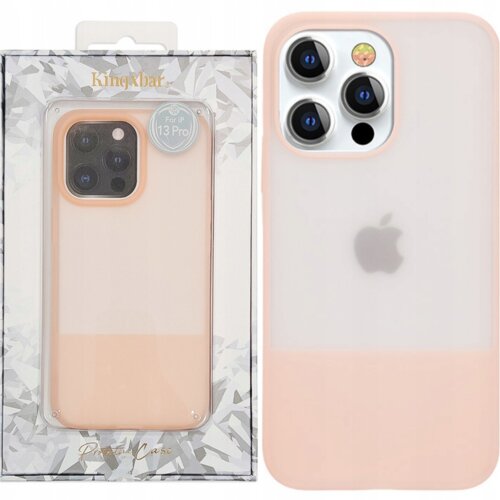 Kingxbar ETUI CASE OBUDOWA POKROWIEC FUTERAŁ DO IPHONE 13 PRO R&Oacute;ŻOWY, (21910620) Cene