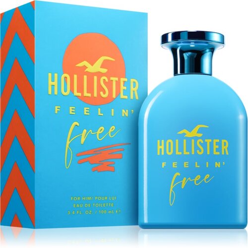 Hollister Feelin&amp;acute; Free For Him toaletna voda za mo&amp;scaron;ke 100 ml Slike