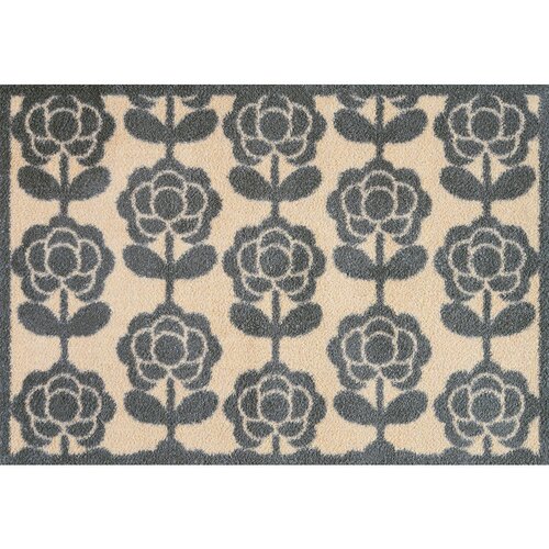 wash+dry PREDPRAŽNIK Pop Flowers Neutral 60/85 cm potiskano bež Cene