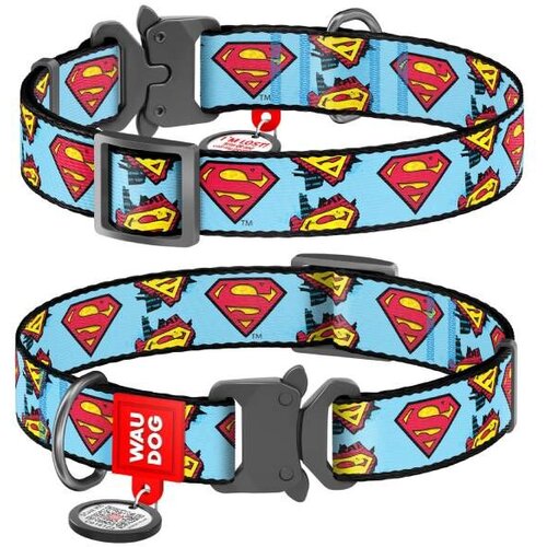 CLR WD 35 cm A2202216-Ogrlica za pse sa QR paso&scaron;em, Superman 23 Cene