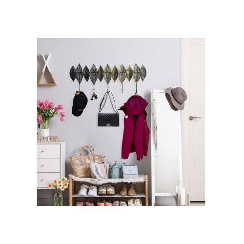 WALLXPERT metalna zidna kuka multicolor dilber Slike