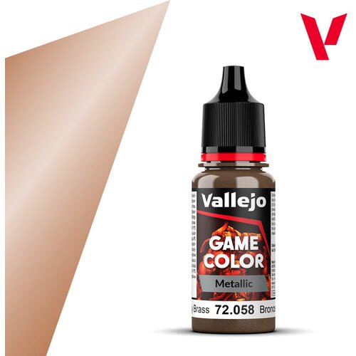Vallejo Brassy Brass 18ml - Game Color 72.058 Cene