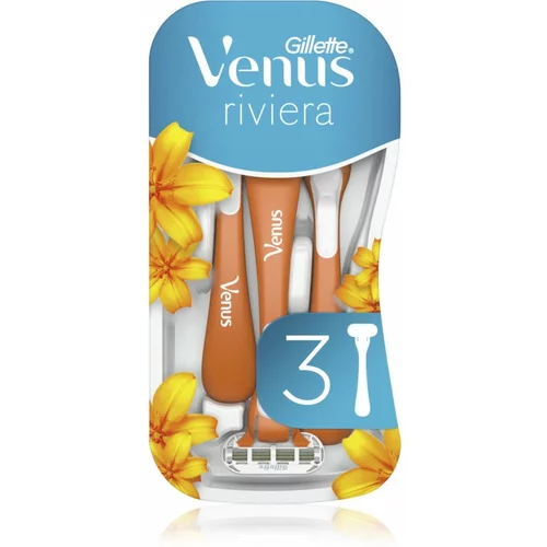 Gillette Venus Venus Riviera brivniki za enkratno uporabo 3 ks 3 kos
