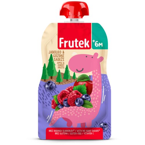 Frutek voćni desert jabuka i šumsko voće 100G Cene