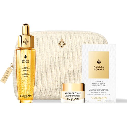 Guerlain Abeille Royale Age-Defying Ritual Youth Watery Oil Serum set za nego obraza Slike