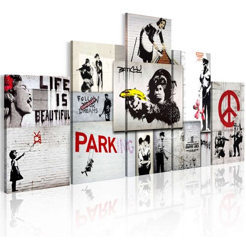  Slika - Street Crimes: Banksy Art 200x100 Slike