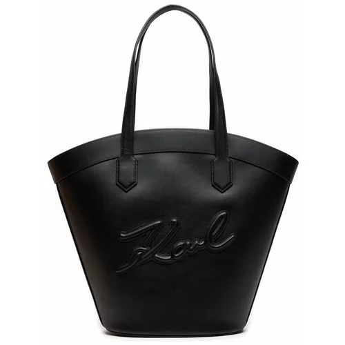 Karl Lagerfeld Ročna torba 241W3015 Črna
