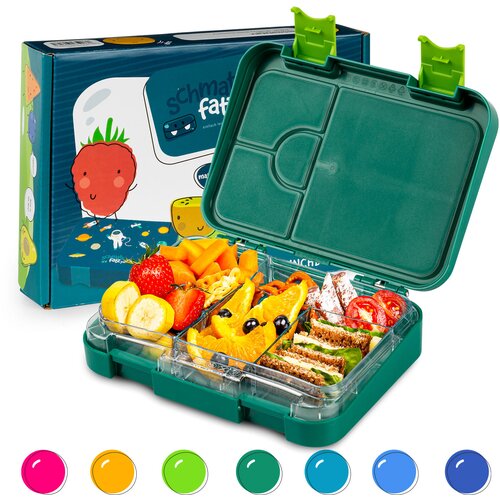 Klarstein Junior Lunchbox, 6 pretinaca, 21,3 x 15 x 4,5 cm (Š x V x D), bez BPA Cijene