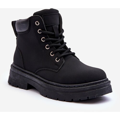 Kesi Women's insulated leather shoes black Corbin Slike