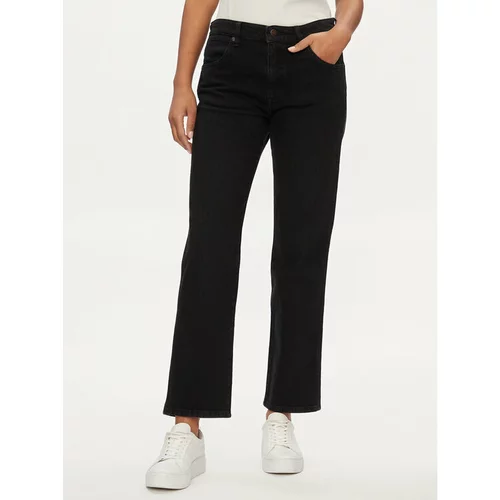 Wrangler Jeans hlače Sunset 112350727 Črna Straight Fit
