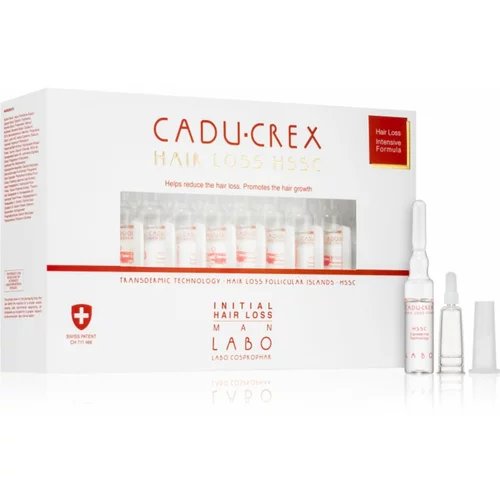 CADU-CREX Hair Loss HSSC Initial Hair Loss kura za kosu protiv početnog opadanja kose za muškarce 20x3,5 ml