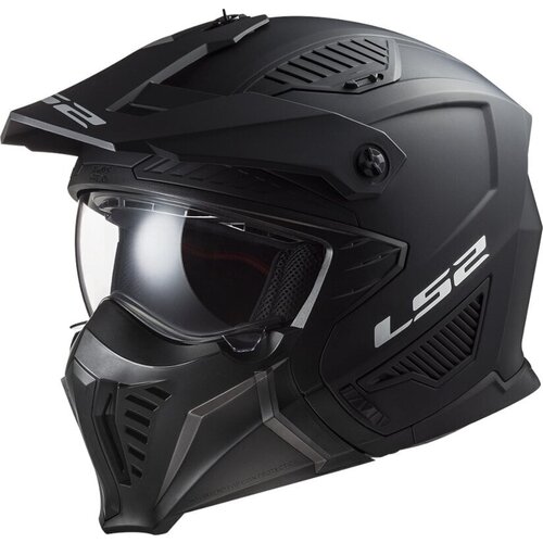 Ls2 OF606 Drifter Solid Matt Black 2XL Čelada Slike
