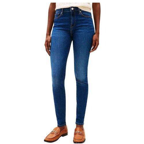 Tommy Hilfiger skinny fit ženske farmerke THWW0WW45010-1BJ Slike