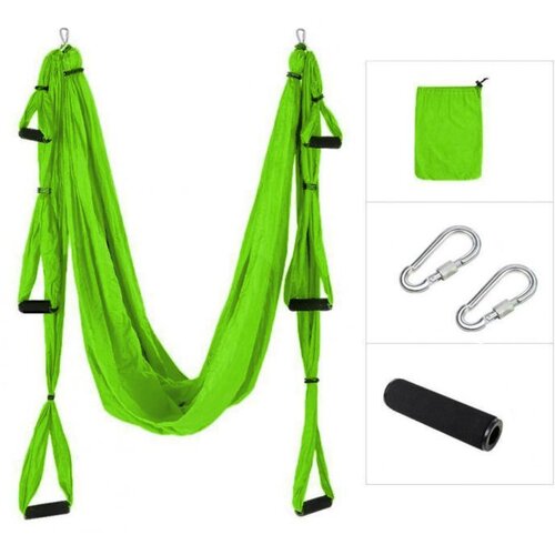 Aerial Yoga Viseća ljuljačka za jogu MASTER Hammock &ndash; zelena Cijene