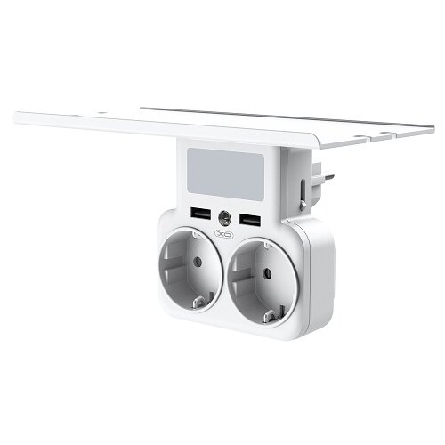 XO Smart Zidni Razdelnik sa policom WL09 (2AC+2USB 2.4A) beli Cene