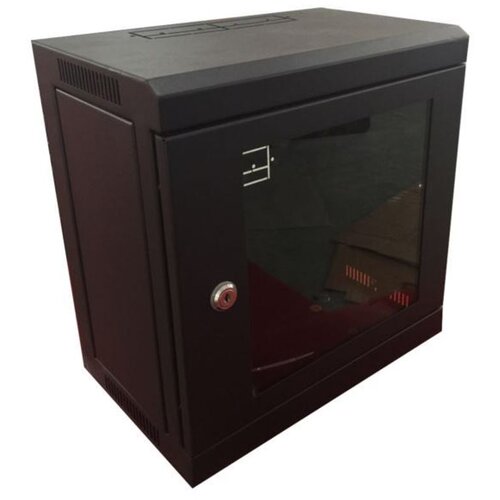 NaviaTec zidni mrežni ormar 4U 350 x 300mm, jednodjelni 10", SOHO, crni Cijene