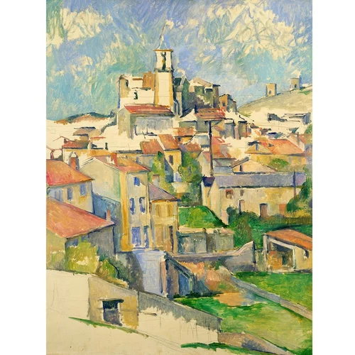 Fedkolor Slika reprodukcija 30x40 cm Gardanne, Paul Cézanne –