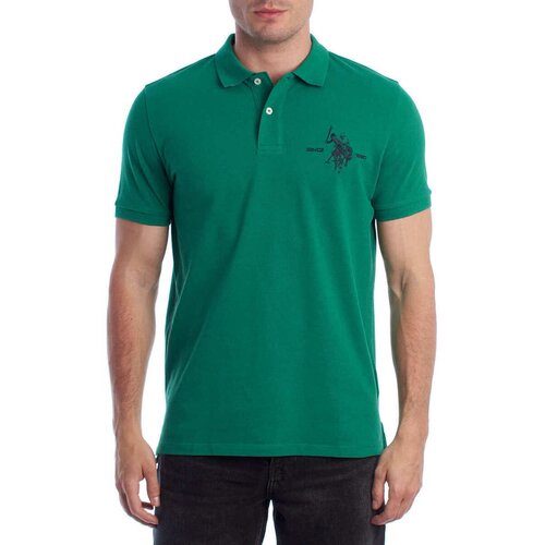 U.S. Polo Assn. Polo majice kratki rokavi US41197049-144 Zelena Cene