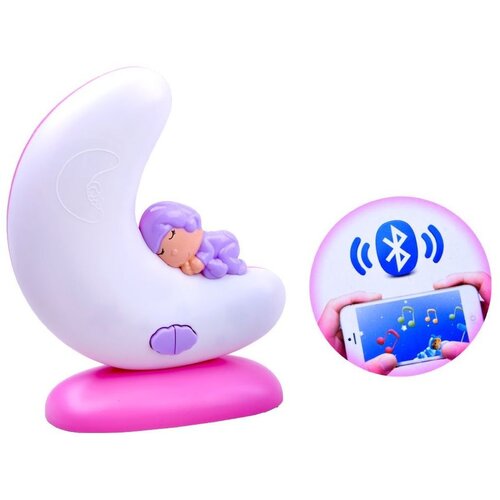  Bedside bluetooth glazbena svjetiljka - Pink Slike