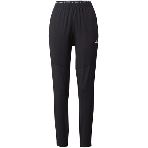 Adidas Športne hlače 'OTR E 3S' črna / bela