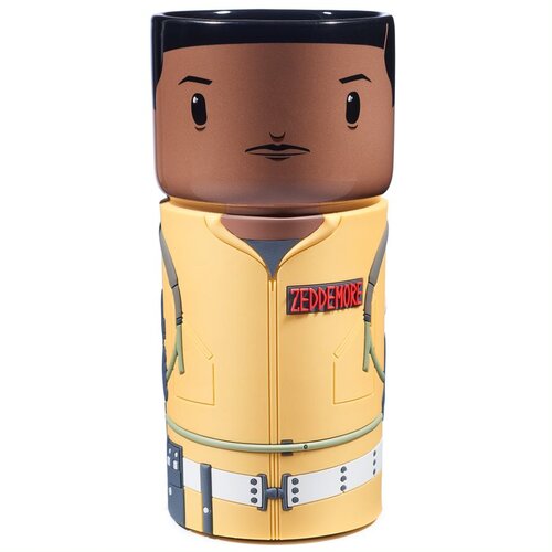 Numskull Keramična skodelica CosCups by Ghostbusters Winston Zeddemore Darilo z gumijastim tulcem 400 ml – uradno blago Ghostbusters, (20850922) Cene