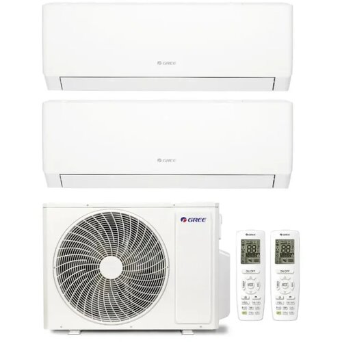 Gree Multisplit dvojček 2x GWH12AGBXB 3,5kW / GWHD21NK Pular Eco - Slike