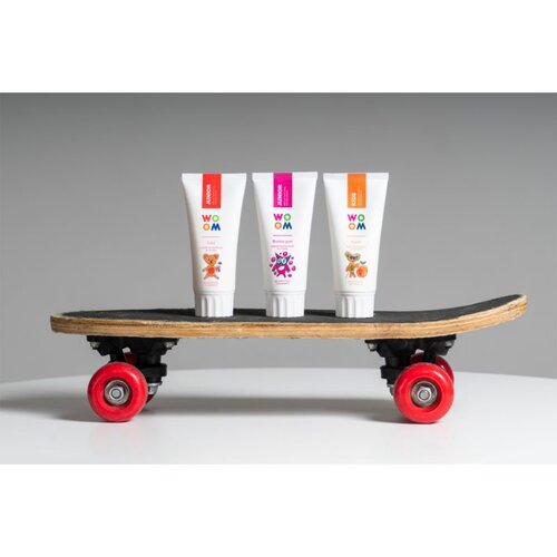 WOOM Kids Peach zubna pasta za djecu 50 ml Slike