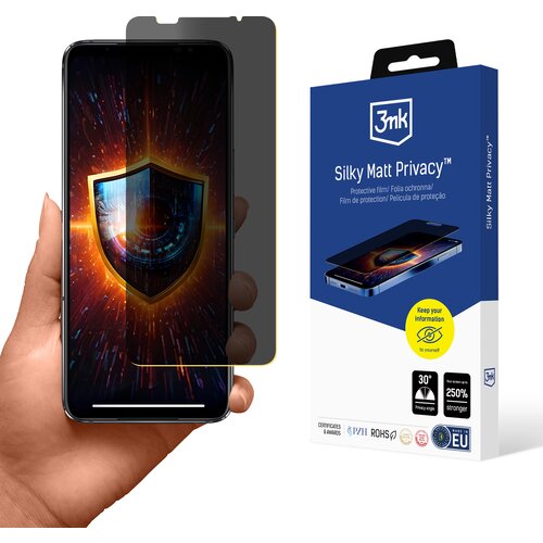 3mk SILKY MATT PRIVACY OVITEK ZA ASUS ROG PHONE 6/6 PRO MATT, (21964905) Slike