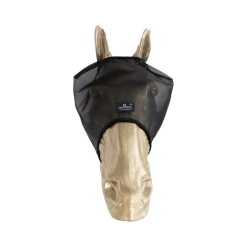 Kentucky Horsewear Maska proti insektom Classic, brez u&amp;scaron;es, črna - Cob/VB Slike