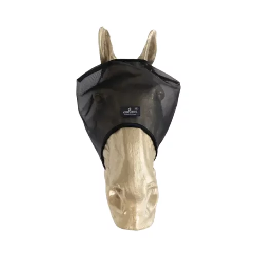Kentucky Horsewear Maska proti insektom Classic, brez ušes, črna - Cob/VB